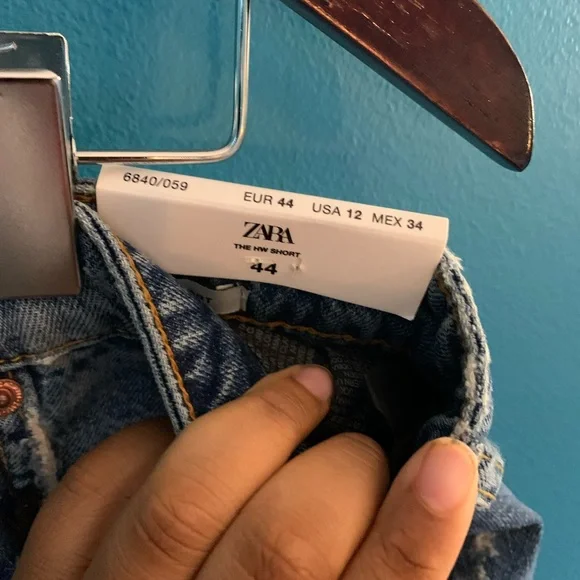 Zara short jean short denim. - Picture 4 of 8